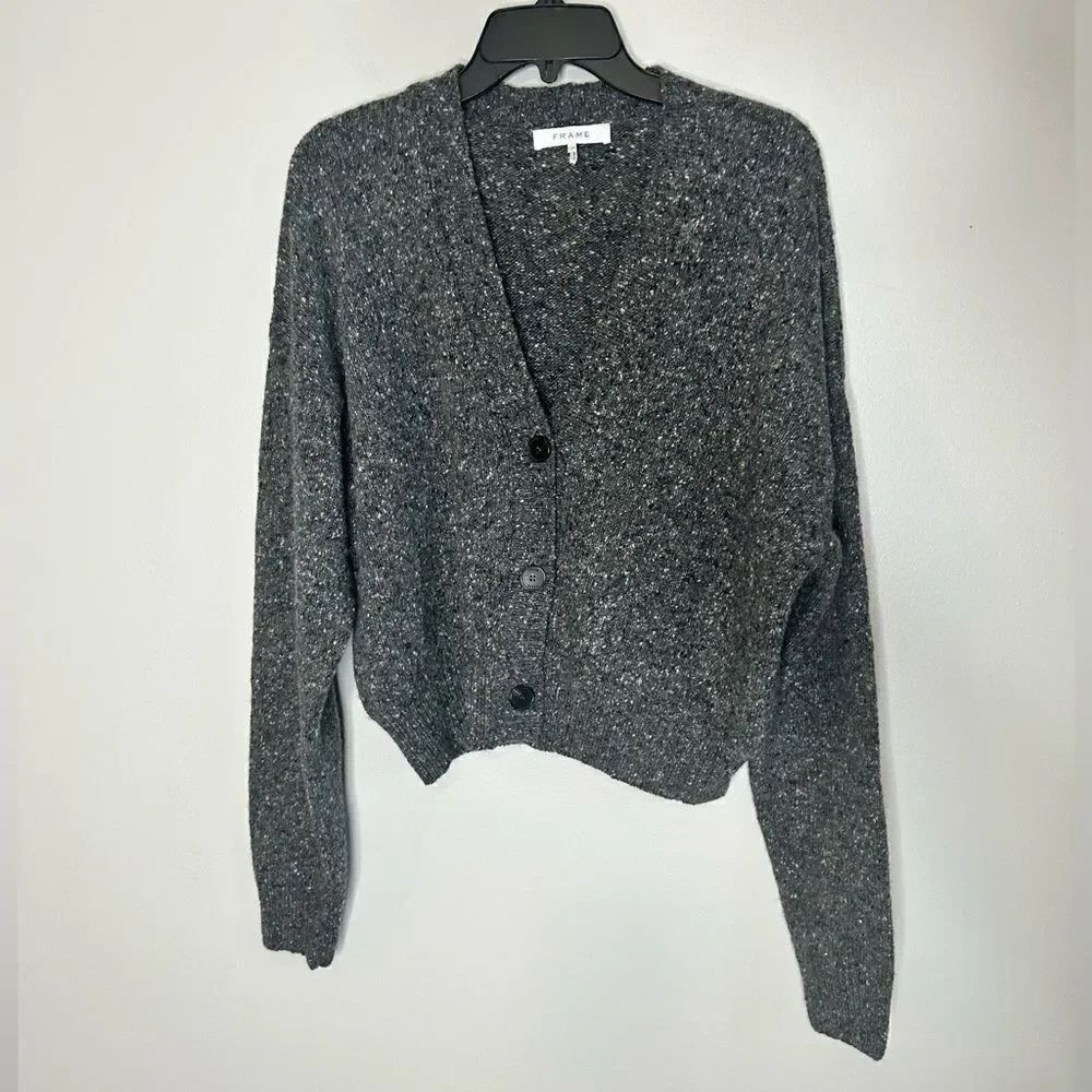FRAME Cropped Cardigan - Picture 6 of 8